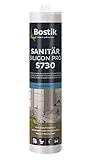 Bostik S730 Sanitärsilicon Pro hellgrau 300ml Kartusche 1K Silikon Dichtstoff