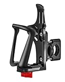 HAZENS Flaschenhalter Fahrrad, Getränkehalter Motorrad, 48-71mm Verstellbare Größe, Flaschenhalterung für 20-35mm Rahmen & Lenker, Geeignet für:Motorräder, Scooter, Renn- und MTB, UTVs/ATVs, Rollstühl