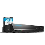 Reolink 8CH 4K PoE NVR Überwachungssystem Rekorder mit 2TB Festplatte, Videoüberwachung für Haus, Innen, Aussen Sicherheit. Unterstützt 16MP/12MP/4K/5MP/4MP HD IP Kameras, RLN8-410
