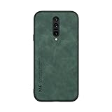 Kepuch Silklike Hülle für Oneplus 7 Pro - Hüllen Case Eingebaute Metallplatte für Oneplus 7 Pro - Grün