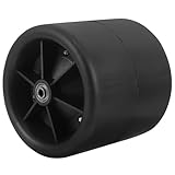 Homoyoyo Rollendes Gartensitz Rad aus Gummi Kleines Tragbares Arbeitshockerrad für Garten Camping und Outdoor Stabiles Ersatzrad für Gartenhocker