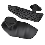 UIEXAY Griffhilfen Für Kraftsport, 1 Paar Anti Rutsch Gym Grips, Ergonomische Gym Gloves Für Hantelheben, Gymnastik, Crosstraining, Klimmzüge(A)