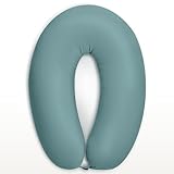 sei Design Stillkissenbezug 170×30 cm – Premium Jersey Ersatzbezug für Stillkissen XXL – weich, elastisch & pflegeleicht – mit Tasche & XXL-Reißverschluss – Oeko-TEX