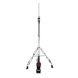 Fame HH4000 Hi-Hat Ständer, Doppelstrebig, Verchromt, Einstellbare Federspannung, Direct Drive, Ideal für Schlagzeuganfänger, Rutschfester Halt, Preis-Leistungs-Sieger