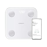 Xiaomi Mi Body Composition Scale S400 Personenwaage mit Dual-Frequenz-Messung, 25 Gesundheitsindikatoren, bis zu 150 kg und 100 g Genauigkeit