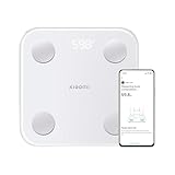 Xiaomi Mi Body Composition Scale S400 Personenwaage mit Dual-Frequenz-Messung, 25 Gesundheitsindikatoren, bis zu 150 kg und 100 g Genauigkeit