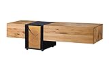 MASSIVMOEBEL24.DE | Kitzbühel Lowboard aus Massivholz #112 | aus Wildeichenholz -Natur geölt/lackiert | 170x52x52 cm | 5 Fächer | TV-Board Sideboard