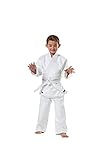 Kwon Kinder Kampfsportanzug Judo Randori Anzug, Weiß, 140...