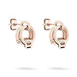 Liebeskind Berlin Ohrringe LJ-1677-E-14 aus Edelstahl in IP Roségold
