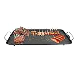 Elektrogril 1500 Watt Outdoor Barbecue Grill 1-6 Personen 68 x 28 cm Grillfläche Ideal für Balkon und Küche
