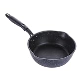 OKUMEYR Bratpfanne kitchen zubehör pfannkuchenwender induction cookware pankek pfanne Mini-Pfanne mit Antihaftbeschichtung Kochtopf Antihaftbeschichtete Pfanne Antihaft-Omelettpfanne Black
