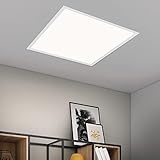 INSPIRE - Deckenlampe - LED-Panel ANVIK - 59,5x59,5cm - 4000LM - 4000K - IP20-27,2W - Weiß Aluminium