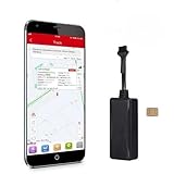 4G-GPS-Tracker für Auto, Motorrad, LKW, Wohnmobil，Taxi – Mini-Echtzeit-GPS-Tracking-Gerät mit Diebstahlalarm, SIM-Karte erforderlich, wasserdicht, funktioniert mit iOS/Android/Web