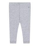 Petit Bateau Legging bébé en Coton Uni