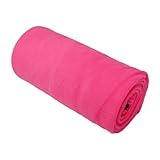 perfk Fleece-Schlafsack-Liner, Schlafsack mit Reißverschluss, multifunktional, Warmer Schlafsack, Decken-Liner für Trekking, Reisen, Erwachsene, Rosa