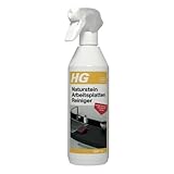 HG Naturstein Arbeitsplatten-Reiniger, Küchenreiniger für Quarz-, Granit- und Marmorarbeitsplatten, für die tägliche und streifenfreie Reinigung - 3 x 500 ml (1500 ml )