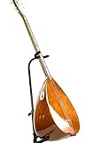 Saz Baglama - Lang Hals - Uzun Kol mit Tasche und Tonabnehmer - Maun Saz - Uzun Sap