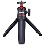 Rollei Ministativ Comfort Desktop, Tischstativ mit 360° Kugelkopf für DSLR DSLM & Kompakt-Kameras Mini Stativ Tragbar 2-in-1 Kamerastativ Klein & Handy Stativ, Ministativ-Handystativ-Tischstativ-Klein