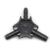 TOPINCN Premium-Kunststoffrohrreibahle, PPR-Kalibrierer, Zuverlässiges Fasenklempnerwerkzeug für Pex-Rohre, Alpex-Kanal 16–20–25, Schwarz (TOPINCNcgzor08j63-3)