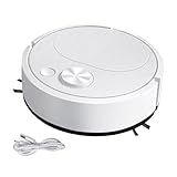 3-in-1 Wischroboter – automatischer Kehrroboter | Anti-Kollisions-Wischroboter | Automatischer Mopp USB | USB-Lademopp | Roboterstaubsauger mit D