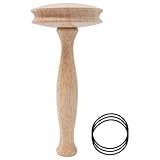 Aizuoni Kleines Pilz-Stopfset Aus Holz, Stopfzubehör-Kit, Weave Repair Tool Komplettes Stopfset Speed ​​Weave Zum Stopfen Von Socken, Mützen, Hosen Und Pullovern