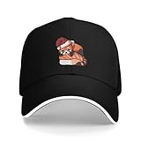 Roter Panda Lachs Sushi Weihnachten Casual Baseballkappe Jagd Camping Hip Hop Hüte Frühling Sonnenblende Unisex Männer y2k Cool Caps