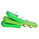 Holz Capper Capatura Capera - Crocodile Holz Kapitel des Holzkastanens der Cathenets Musical Instrument Hougno Lugno Capanet Castagietti Capanets Cathan