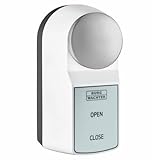 BURG-WÄCHTER Elektronisches Motorschloss für Haustüren, Türschloss, Öffnen und Schließen per Tastendruck, Bedienung über App, secuENTRY active 7700, Weiß/Anthrazit