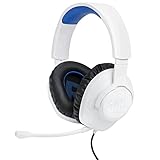 JBL Quantum 100P Konsole – Gaming-Headset für Playstation, Weiß