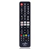MYHGRC Ersatz Universalfernbedienung für Samsung, TCL, Sharp, LG, Sony, Hitachi, Toshiba, Sanyo, Hisense smart TVs Universal Fernbedienung für Allen Fernseher