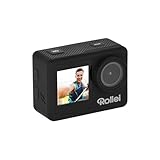 Rollei D2Pro: Ultra-HD Actioncam mit 4K Video, Front- und Touch-Display, Wasserdicht bis 30m, Vielseitige Modi und Lange Akkulaufzeit!