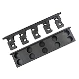 Ljmyy Angelrutenhalter mit 10 Löchern, platzsparende Organizer, Angelruten-Display, Aufbewahrungsregal für Garage, Outdoor-Aufbewahrung