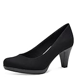 MARCO TOZZI Damen Pumps Vegan Elegant, Schwarz (Black), 38 EU