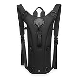 Wasserrucksack zum Wandern 3L,Trinkrucksack mit Schlauch, Ideal für Motorrad, Laufen und Fahrrad, Rucksack mit Trinkblase, Hydration Backpack, Fahrradrucksack mit Trinkblase