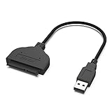 USB 3.0 auf SATA Adapter, BENFEI USB 3.0 zu SSD / 2,5-Zoll-SATA-Festplatten Adapter