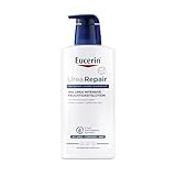 Eucerin UreaRepair 10 % Urea Intensive Feuchtigkeitslotion 400 ml, Körpercreme spendet 72h intensive Feuchtigkeit für raue, trockene Haut, Hautpflege mit Urea und Ceramiden lindert Juckreiz