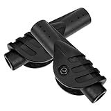 ifundom 2 Stück Zeltstützstangenverbinder mit Selbstgemacht Klappgelenk 95mm rutschfest Faltbar für Outdoor Camping Zeltstangenersatz