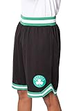 Ultra Game NBA Boston Celtics gewebte Basketball-Shorts für Herren, Team-Farbe, Größe L
