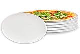 Arcoroc ARC L2810 Solutions Uni Pizzateller, 32cm, Opalglas, weiß, 6 Stück