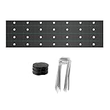 Flaroey Unkrautschutz-Landschaftsstoff mit 3-Pflanzlöchern, Unkrautschutzstoff 3,3 Fuß X 11,8 Fuß Unkrautblock-Gartenmatte