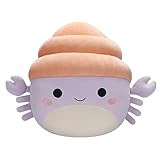 Squishmallows SQCR02402 - Arco der Einsiedlerkrebs 30 cm, offizielles Kelly Toys Plüsch, superweiches Kuscheltier