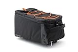 Fahrrad Gepäckträgertasche von KTM 14L Sport Trunk Bag mit Racktime Snap-IT 1.0 Adapter, Tasche Gepäckträger 34 x 19 x 27cm, Fahrradtasche Schultergurt