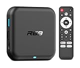 Android 14.0 TV Box,R69 Android Box 2GB RAM 32GB ROM RK3518 Quad-core ARM Cortex-A53 Mali-450,Android Tv Box Unterstützung 2.4/5.0GHz BT 5.0 mit 4K UHD und 100M Ethernet USB 3.0/2.0 Tv Box