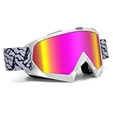 4-FQ Motocross Brille Mtb Brille Dirt Bike ATV Goggles Crossbrille Sicherheit Tactical Riding Motorradbrillen, UV Schutzbrille