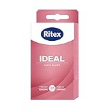 Ritex IDEAL Kondome, Extra feucht, extra Gleitmittel, 20 Stück, Made in Germany