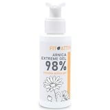 Arnika Gel Forte Konzentrat 550 ml, Arnika für Pferde Human Use 98%, Arnika Salbe Extrem mit Vitamin E, Minze und Lavendel, 100% Made in Italy