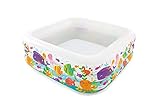 Intex 57471NP - Aufblasbarer Aquarium-Pool, Vinyl, Mehrfarbig, 159x159x50 cm