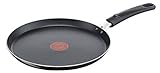 Tefal Easy Cook & CLEAN Crêpe Pfanne, 28 cm, antihaftbeschichtet, für alle Herdarten außer Induktion B5541102, Aluminium,