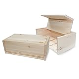 ZirbenFamilie Zirben-Brotkasten • Hygienische Aufbewahrungsbox 45x16x25cm aus duftendem ZirbenHolz • ein Produkt der ZirbenFamilie - bekannt aus dem Fachhandel & der Hotellerie