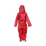 Imkereibedarf, Wespen-/Bienenzuchtanzug, abnehmbarer Hut, Anti-Bienen-/Anti-Wespen-Schutzausrüstung, Zubehör, Jacke, Schleier-Set ,Imkereiausrüstung(Rood,XX-Large)